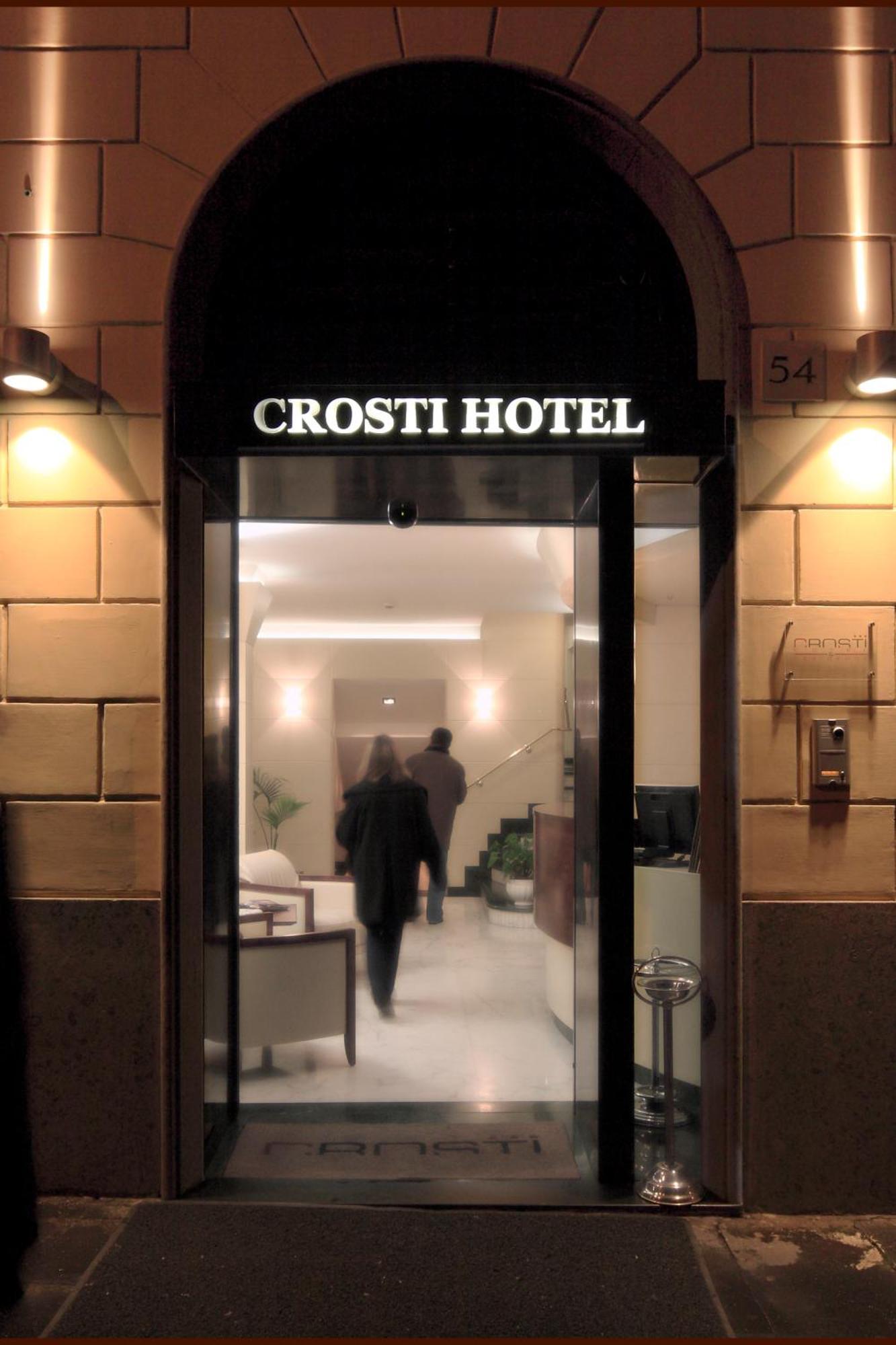 Crosti Hotel Roma Exterior foto